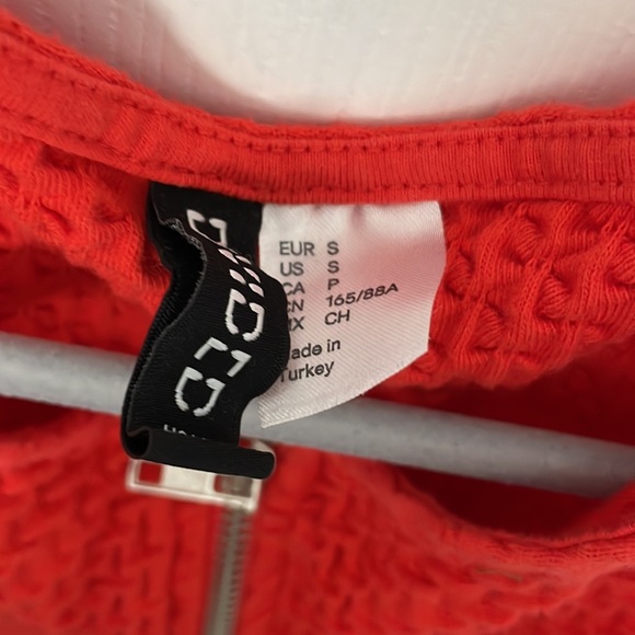 ❌❌❌ Coral red summer dress sz S - Picture 5 of 6